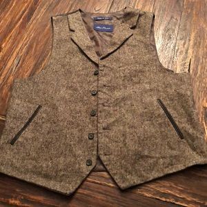 Brown Alan Flusser Suit Vest